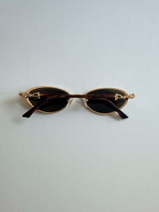 Sojos Staghorn Sunglasses SJ3103 in Gold Frame Brown Lens main image 4